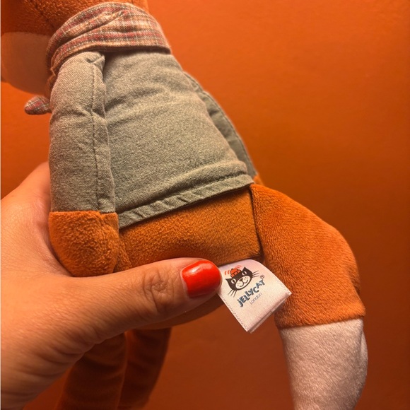 Jellycat Riverside Rambler Fox Retired Rare - Picture 13 of 13